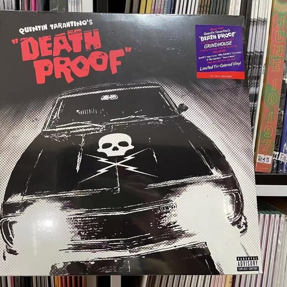 Death Proof Soundtrack LP ~ Ltd Ed Tri-Color (Red, Black & Clear) ~ New/Sealed! - Picture 2 of 3
